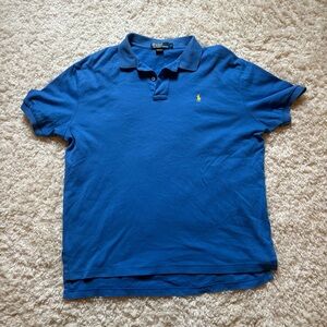 Blue Ralph Lauren Men's Polo Shirt. Size L.